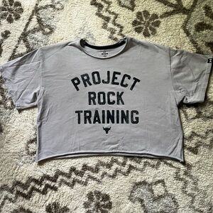 Project Rock crop tee